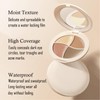 Cream Concealer Full Coverage Palette, 4 Colour Concealer Makeup Palette