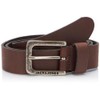 JACK & JONES Men's Jacmarrakech Leather Belt, Brown Stone