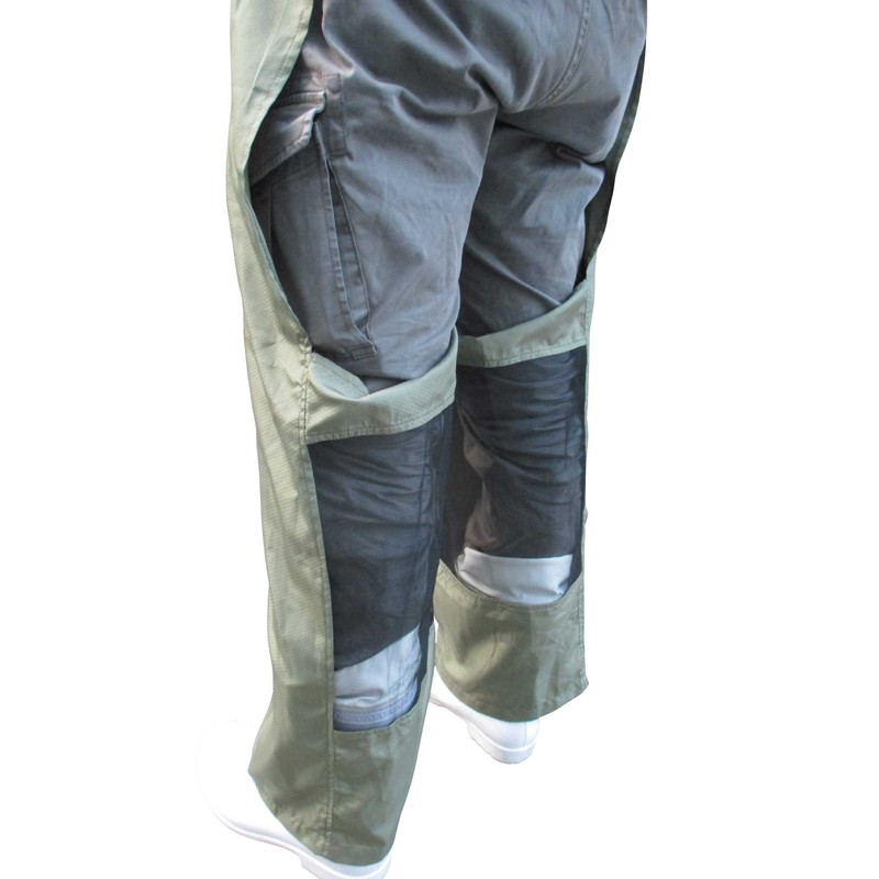 Safety 3 KB-32-G Overalls Pants for Grass Trimming, Farming, Lightweight,