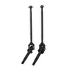 RC Front Drive Shaft,2PCS RC Front Drive Shaft Steel RC