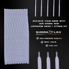 Shark Lax Semi-Soft Lacrosse Mesh & Stringing Kit - Lacrosse