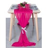 VDS 14ft Chiffon Table Runner 29x170 Inches Shimmer Sheer Centerpiece