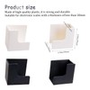 MOYEE 4Pcs Smart Space Saving Wall Mount Scale Holder Self-Adhesive