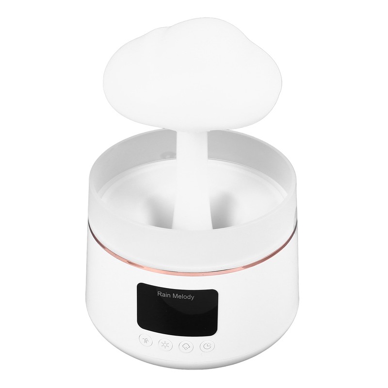 Rain Cloud Essential Oil Diffuser Humidifier Ultrasound Water Drip White