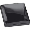 Hager – Frame 1 Element with Lid Black Gloss