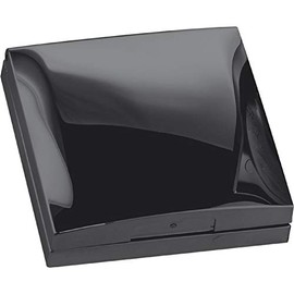 Hager – Frame 1 Element with Lid Black Gloss