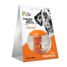 Fancy Pets Pelota para Premios con Sonido para Perros