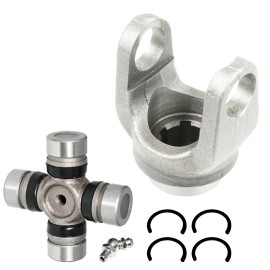 Caltric Rear Propeller Shaft Yoke Joint For Yamaha Big Bear 400 YFM400FB 4X4 2007-2009