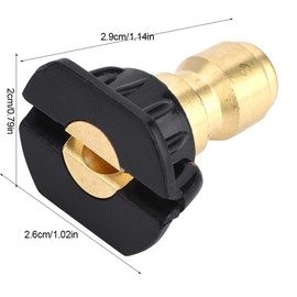 Pressure Washer Nozzle Nozzles, Cleaning Machine, 5-Piece Pressure Tip for Nozzle Set, Various Degree Pipes