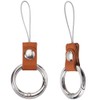 GORGECRAFT 2Pcs Lanyards Finger Ring Strap Phone Charm Grip Holders