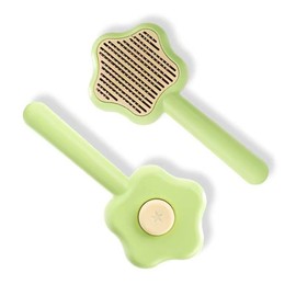 CATHIGH Cat High Pet Brush, Cat Brush, Long Hair, Short Hair, Firminator, Hair Removal, Brushing, Highly Removable, Cute, Cat Comb, Star Shape