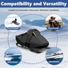 WODHMIEY Snowmobile Cover, 210D Oxford Fabric Windproof Waterproof, Heavy Duty