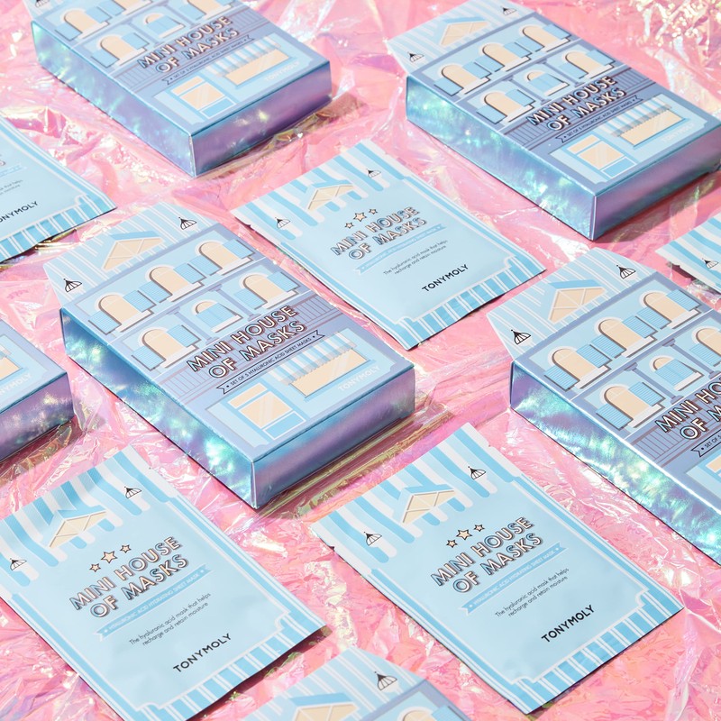 TONYMOLY Mini House of Masks 5pc Ceramide Acid Sheet Mask
