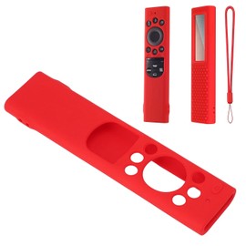 AUNMAS Funda Protectora para Mando a Distancia, Mando a Distancia de Silicona para TM2180EcoBN59(Rojo)