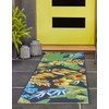 Unique Loom Outdoor Botanical Collection Area Rug - Calypso (2'