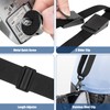 KTUEOV Camera Strap, Camera Strap, Quick Release, Adjustable Camera Carrying