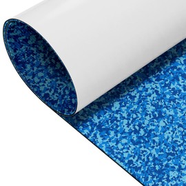 HZCHIONE EVA Foam Boat Flooring Camo Marine Floor Saltwater Resistant Anti-UV 94x35'' Boat Foam Decking Sheet Self-Adhesive Waterproof Non-Slip Boat Carpet for Stair Tread RV Jon Cooler Pad Golf Cart