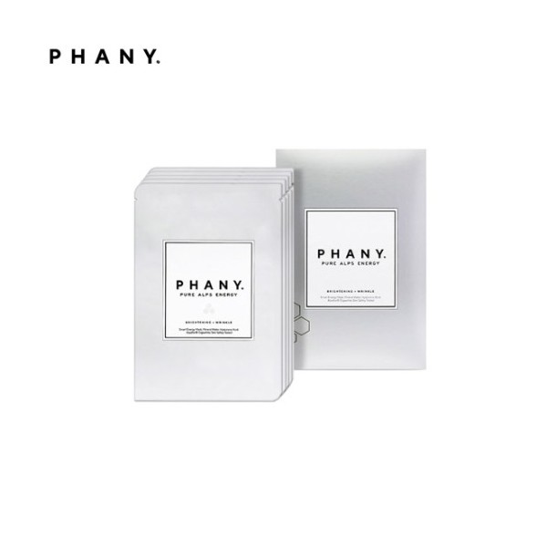 Other PHANY Pure Alps Energy Brightening + Wrinkle Mask 30ml*5ea