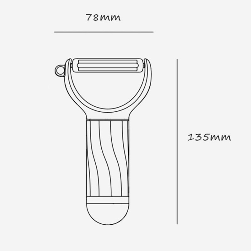Kalar Y Shaped Peeler for Kitchen, Vegetable Peeler, Sprout, Smooth