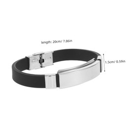 Alasum -static Silicone Wristband for Men and Women Comfortable Sports Bracelet for Activities Soft and Stylish Design for Indoor and Outdoor Use