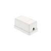 Networx Keystone Jack Surface Mount Boxes (1 Port, White)