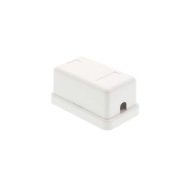 Networx Keystone Jack Surface Mount Boxes (1 Port, White)