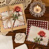 1Set Love Letter Box with Envelopes 4x4x2 Inch Tiny DIY