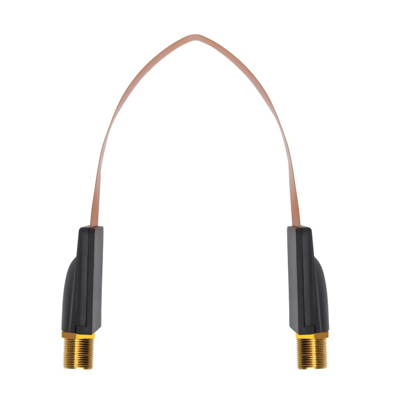 BIGtec Window Feed-Through for SAT Cable Door Window Feed-Through Coupling