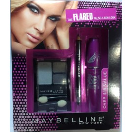 Maybelline Flared False-Lash Look The Falsies Mascara + Eyeliner + Eyeshadow SET