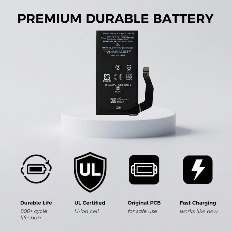 BATLABB New GP5JE Battery Compatible with Pixel 7A, with Instruction