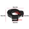 EMSea 2Pcs Motorcycle Spotlight Mount Bracket Bicycle Bottle Cage Adapter
