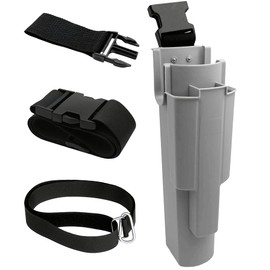 Quick-Connect Hook and Loop Leg Strap, Adjustable Fastening Strap for Window Cleaning Holster | Replaces Old-Style Leg String