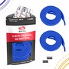 Sulpo Flat No Tie Shoelaces, Elastic Shoelaces with Metal Aglets,