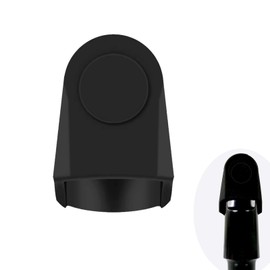Silica Gel Mouthpiece Cap Durable Mouthpiece Protector for Tenor Saxophone Mouthpiece Protective Cap (Black)
