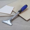 Faithfull FAISCRA100LH Soft Grip 4in Long Handled Heavy-Duty Scraper with