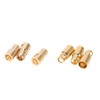 10 Sets 6mm Banana Connector Plug Copper Plating Good Transmission