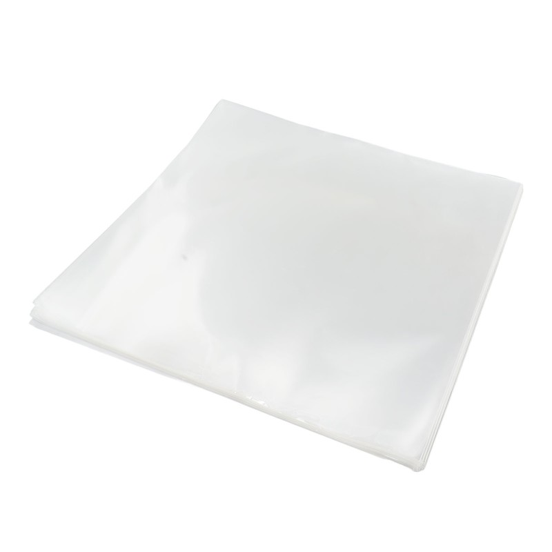 50Pcs Vinyl Record Sleeves OPP Plastic Resealable Non Adhesive Outer