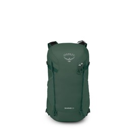 Osprey Skarab 22L Men's Hiking Backpack with Hydraulics Reservoir, Tundra Green