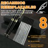 Pluma Elegante Premium De 2 Piezas - ¡incluye 8 Repuestos!