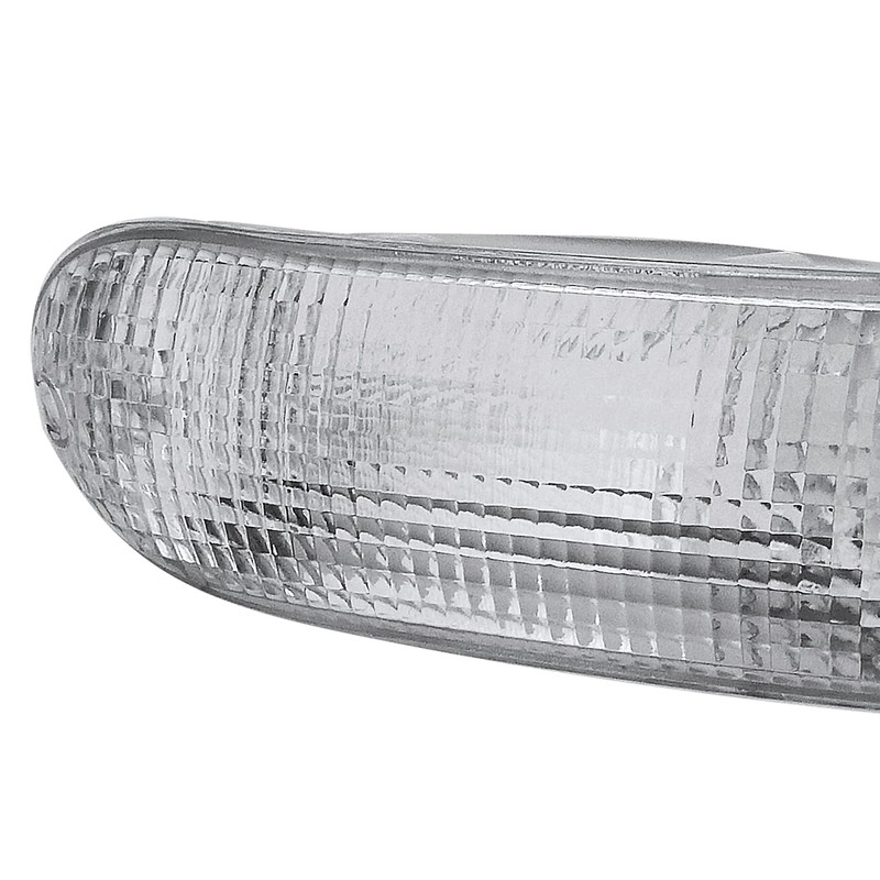 Spec-D Tuning Jdm Clear Rear Bumper Lights Turning Signal Lamps