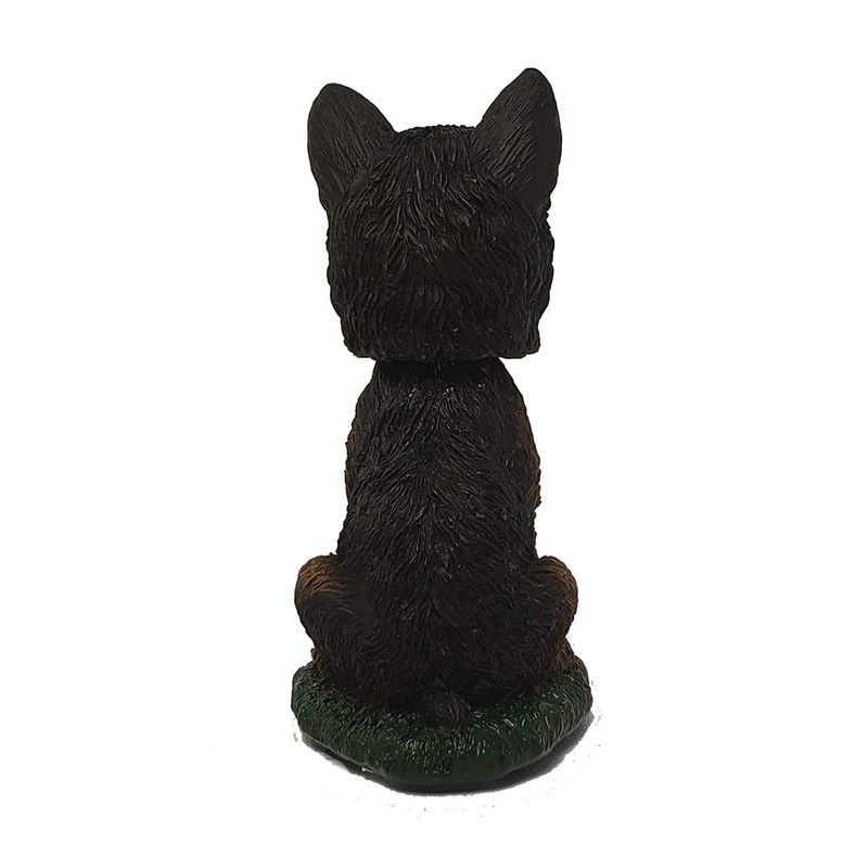 Animal Den Yorkie Bobblehead Dog Figure Statue Gift for Car