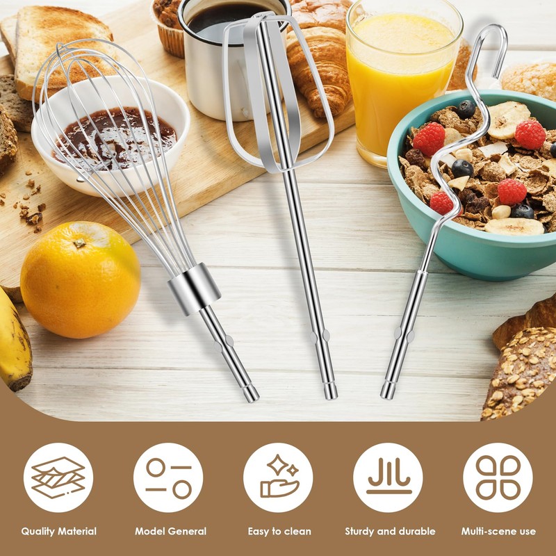 Limnyves 電気エッグミキサーパーツセット電気バルーン泡立て器キッチンアクセサリー用ブレンダーエッグビータースーツブレンダーミキサーパーツ