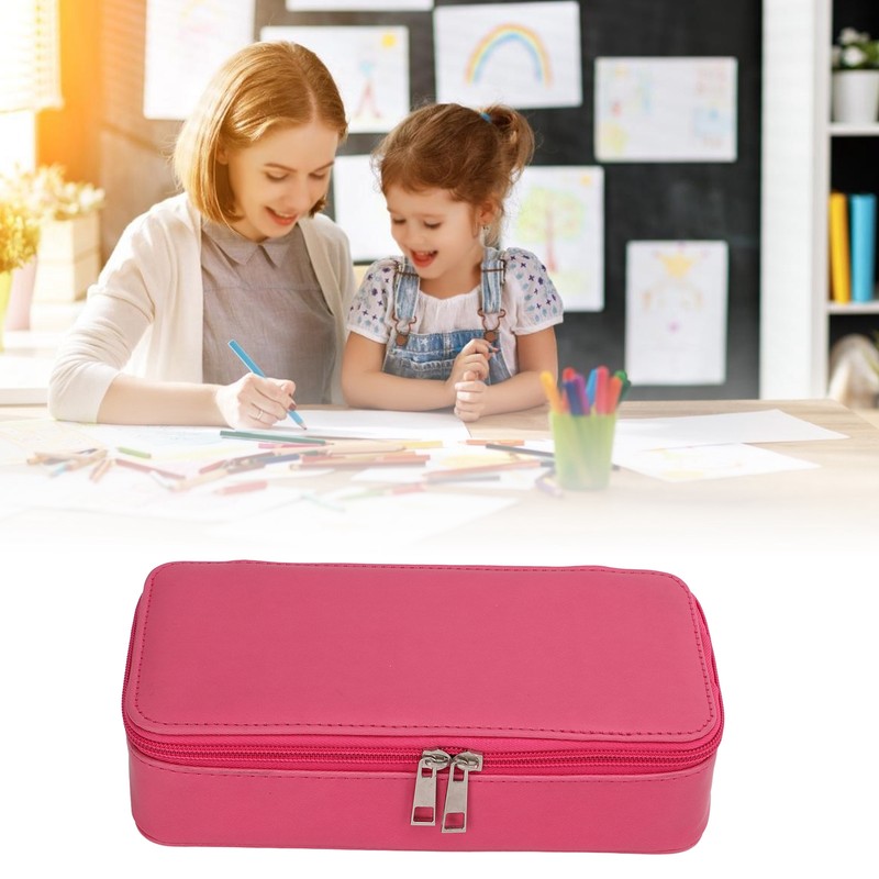 Pencil Bag Large Capacity Convenient Storage Portable Comfortable Hand Feel