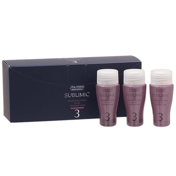 Shiseido Pro Sublimic Salon Solution In Fill Color, 0.5 fl oz (15 ml) x 12