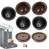 5Pcs Reusable Capsules Pods Refillable Coffee Capsules VrtuoLine for Nespr*sso