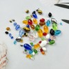 Xinhongo 340pcs Teardrop Crystal Glass Beads 3x5mm 4x6mm 6x8mm 8x12mm