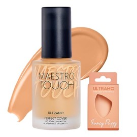 ULTRAMO Base de Maquillaje Matifica y Controla el Brillo Larga Duracin Alta Cobertura para Todo Tipo de Piel Prueba de Agua y Sudor Resistente a...   