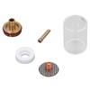 1 Set 5Pcs TIG Welding Torch Glass Cup Electrode Clamp