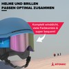 ATOMIC Four Amid Ski Helmet - Blue - Size XS