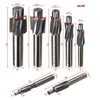 7Pcs M3-M12 Counterbore Milling Cutter High Speed Steel Pilot Slotting